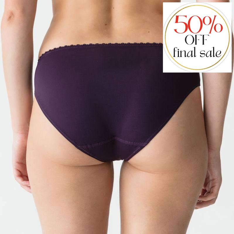 Prima Donna Divine Rio Briefs 0562652-Panties-Prima Donna-Amethyst-Small-Anna Bella Fine Lingerie, Reveal Your Most Gorgeous Self!