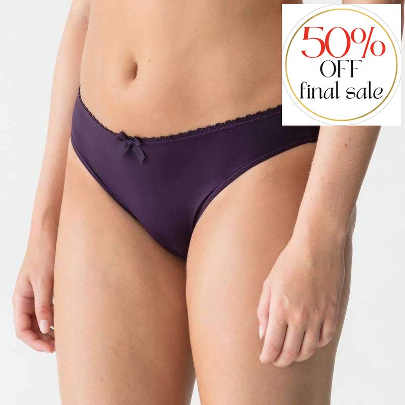 Prima Donna Divine Rio Briefs 0562652-Panties-Prima Donna-Amethyst-Small-Anna Bella Fine Lingerie, Reveal Your Most Gorgeous Self!