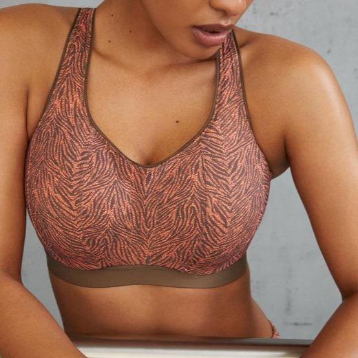 Prima Donna Dromeas UW Sports Bra 6000610-Sports Bras-Prima Donna-Golden Shadow-32-D-Anna Bella Fine Lingerie, Reveal Your Most Gorgeous Self!