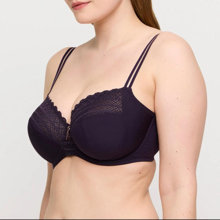 Prima Donna East End Full Cup Bra in Amethyst 0141930-Bras-Prima Donna-Amethyst-36-D-Anna Bella Fine Lingerie, Reveal Your Most Gorgeous Self!