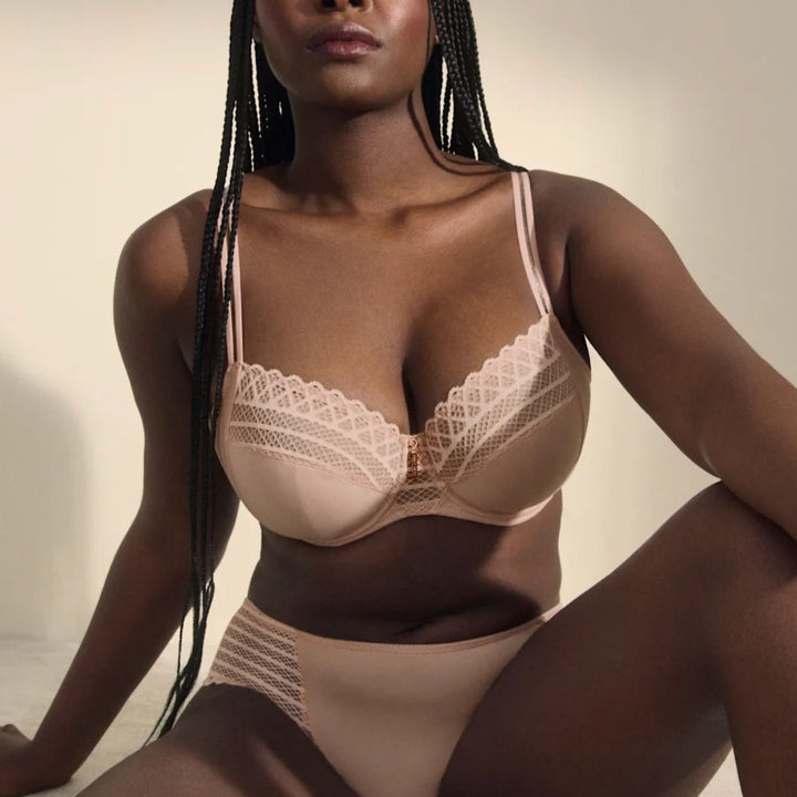 Prima Donna East End Full Cup Bra in Powder Rose 0141930-Bras-Prima Donna-Powder Rose-36-C-Anna Bella Fine Lingerie, Reveal Your Most Gorgeous Self!