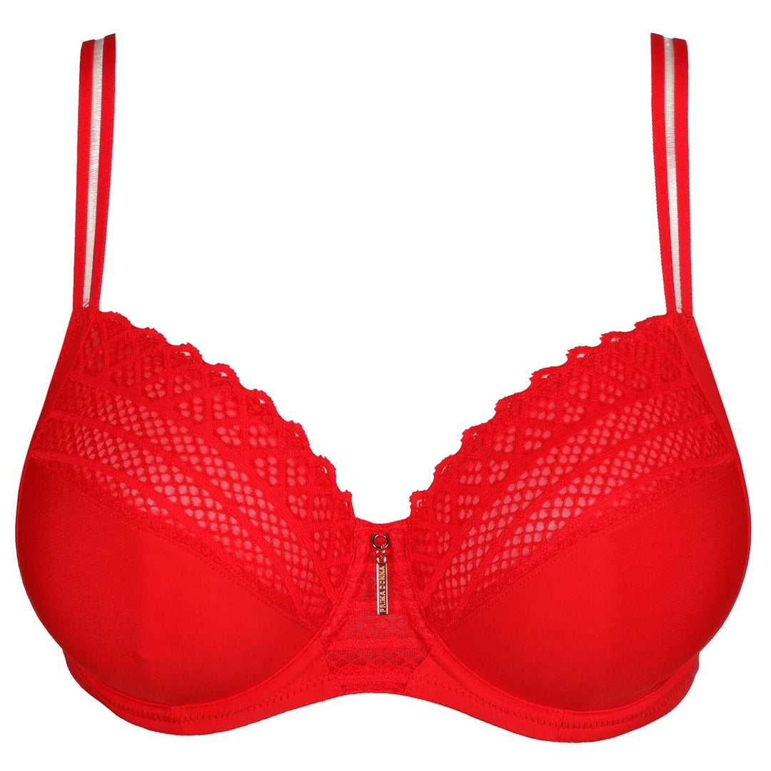 Prima Donna East End Full Cup Bra in True Red 0141930-Bras-Prima Donna-True Red-36-D-Anna Bella Fine Lingerie, Reveal Your Most Gorgeous Self!