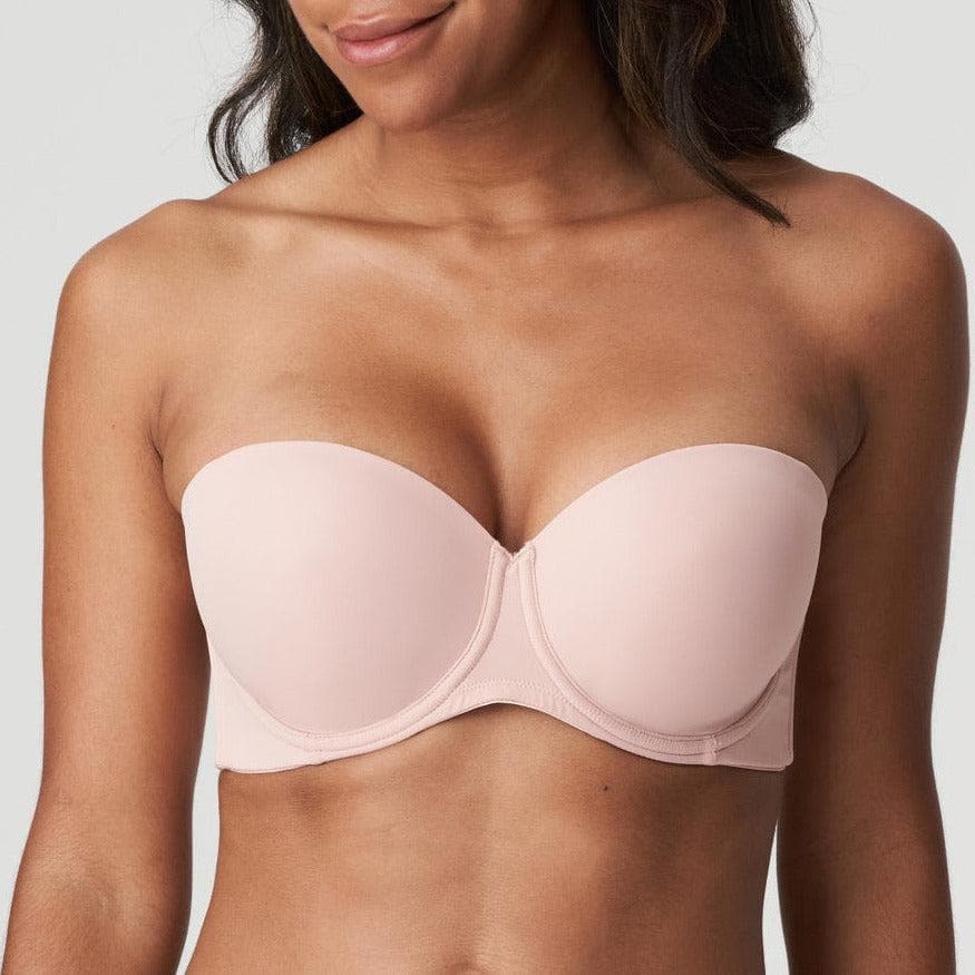 Prima Donna Figuras Strapless Bra in Powder Rose 0263258-Strapless Bras-Prima Donna-Powder Rose-30-D-Anna Bella Fine Lingerie, Reveal Your Most Gorgeous Self!