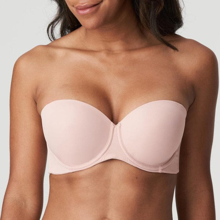 Prima Donna Figuras Strapless Bra in Powder Rose 0263258-Strapless Bras-Prima Donna-Powder Rose-30-D-Anna Bella Fine Lingerie, Reveal Your Most Gorgeous Self!