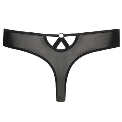 Prima Donna First Night Thong 0641880-Panties-Prima Donna-Black-XSmall-Anna Bella Fine Lingerie, Reveal Your Most Gorgeous Self!