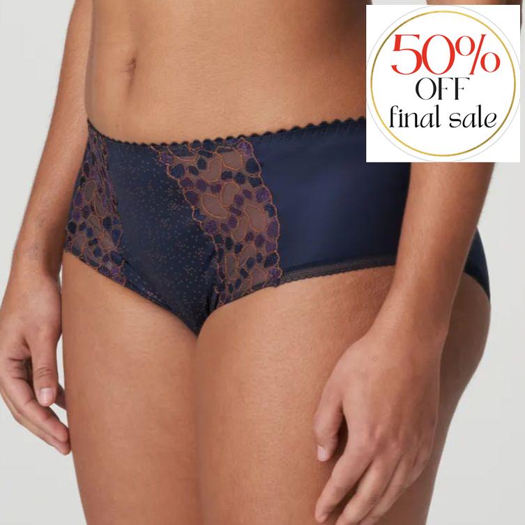 Prima Donna Hyde Park Brief in Velvet Blue 0563201-Panties-Prima Donna-Velvet Blue-XLarge-Anna Bella Fine Lingerie, Reveal Your Most Gorgeous Self!