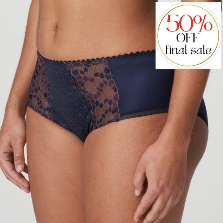 Prima Donna Hyde Park Brief in Velvet Blue 0563201-Panties-Prima Donna-Velvet Blue-XLarge-Anna Bella Fine Lingerie, Reveal Your Most Gorgeous Self!