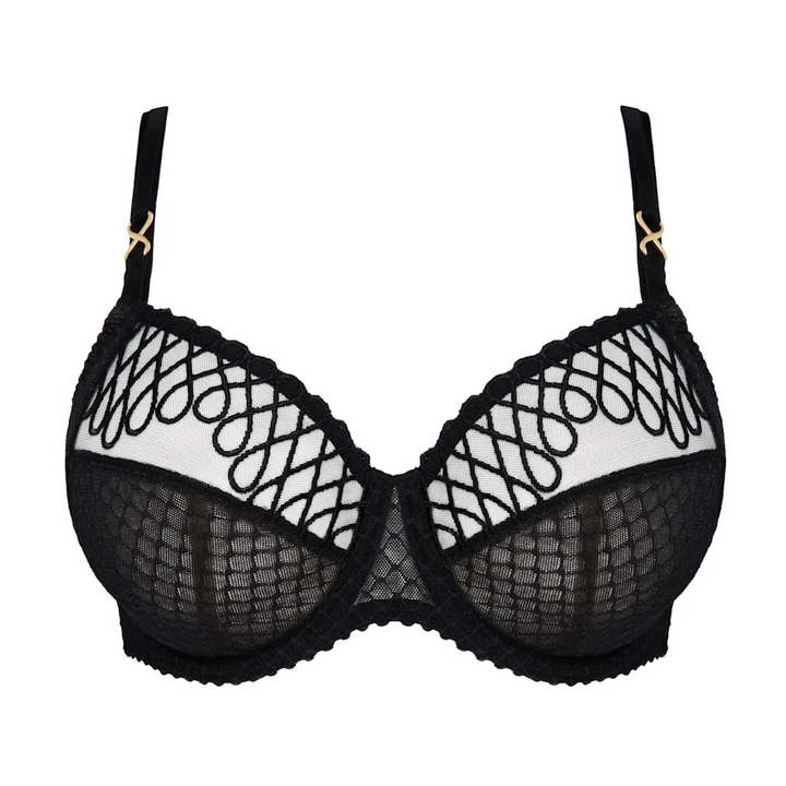 Prima Donna Jokko Full Cup Bra in Black 0163630-Bras-Prima Donna-Black-32-E-Anna Bella Fine Lingerie, Reveal Your Most Gorgeous Self!