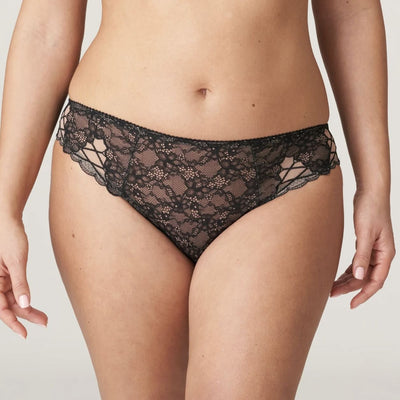 Prima Donna Livonia Rio Brief 0563430-Panties-Prima Donna-Black-Small-Anna Bella Fine Lingerie, Reveal Your Most Gorgeous Self!