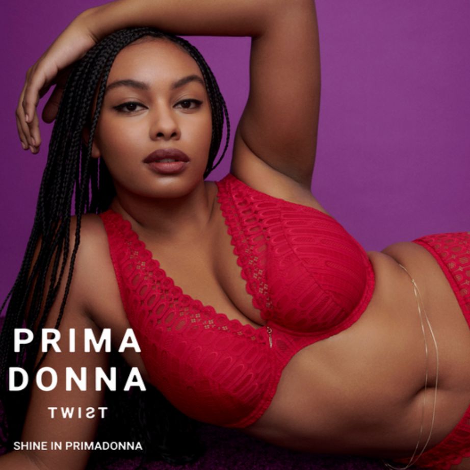 Prima Donna Los Ayala Half Padded Bra 0142434 in Sangria-Bras-Prima Donna-Sangria-34-G-Anna Bella Fine Lingerie, Reveal Your Most Gorgeous Self!