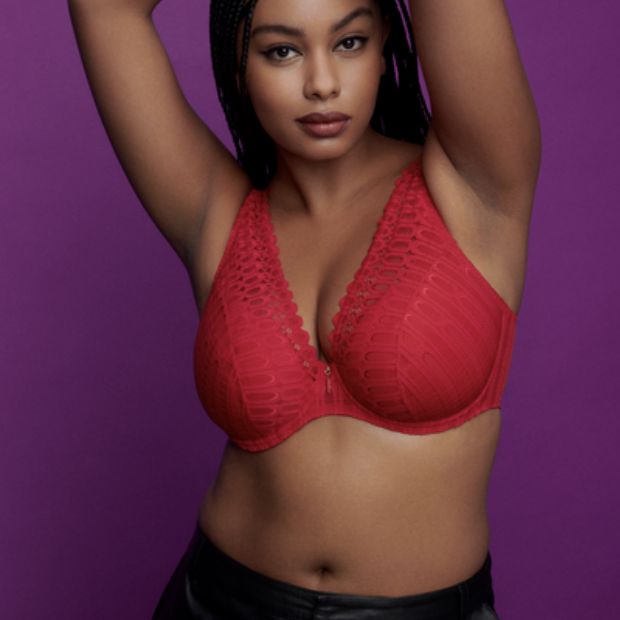 Prima Donna Los Ayala Half Padded Bra 0142434 in Sangria-Bras-Prima Donna-Sangria-34-G-Anna Bella Fine Lingerie, Reveal Your Most Gorgeous Self!