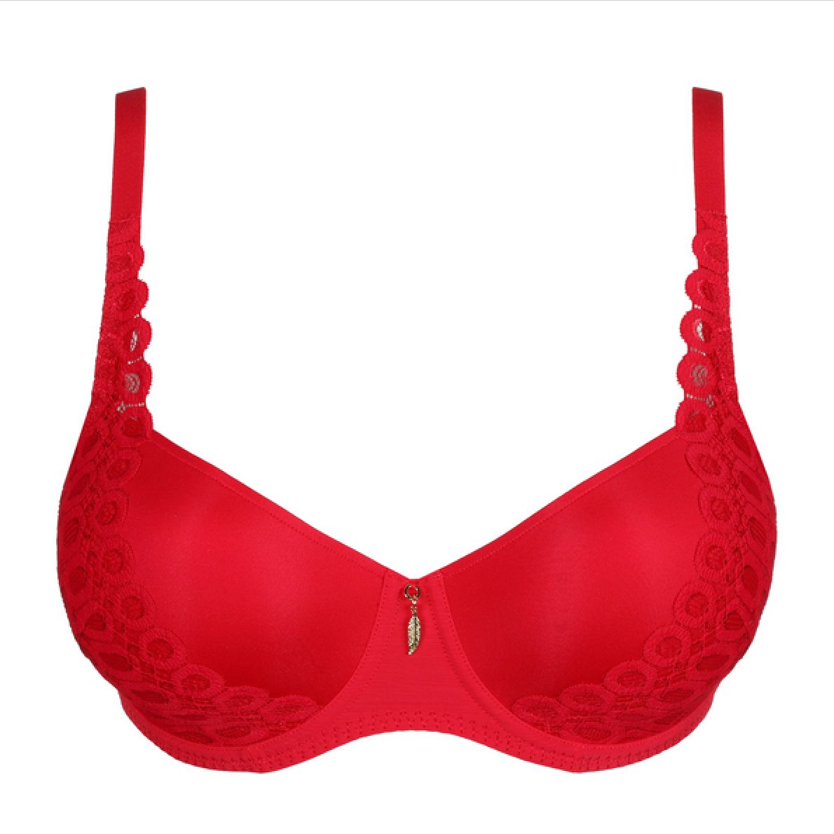 Prima Donna Los Ayala Padded Balcony Bra 024232 in Sangria-Anna Bella Fine Lingerie-Sangria-32-D