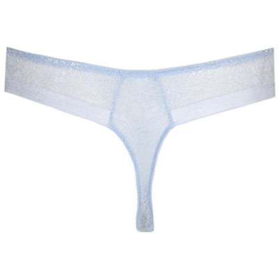 Prima Donna Lumino Thong in Pale Blue 0642030-Panties-Prima Donna-Pale Blue-XSmall-Anna Bella Fine Lingerie, Reveal Your Most Gorgeous Self!