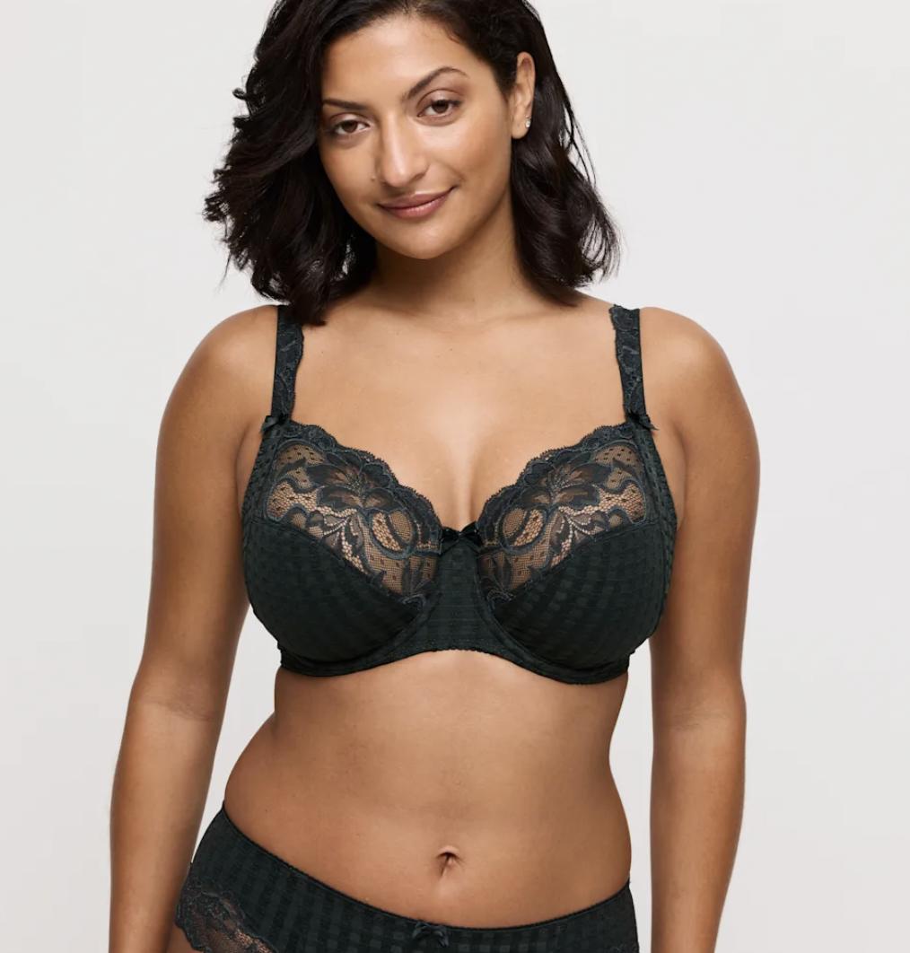 Prima Donna Madison Full Cup Bra in Deep Forest 0162120/21-Bras-Prima Donna-Deep Forest-34-F-Anna Bella Fine Lingerie, Reveal Your Most Gorgeous Self!
