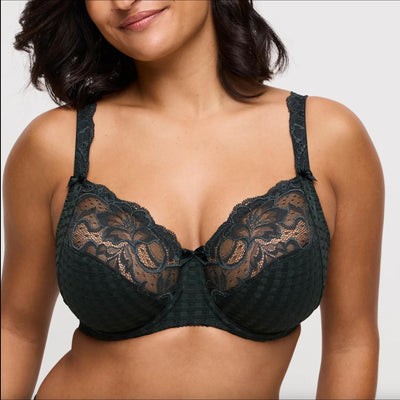 Prima Donna Madison Full Cup Bra in Deep Forest 0162120/21-Bras-Prima Donna-Deep Forest-34-F-Anna Bella Fine Lingerie, Reveal Your Most Gorgeous Self!