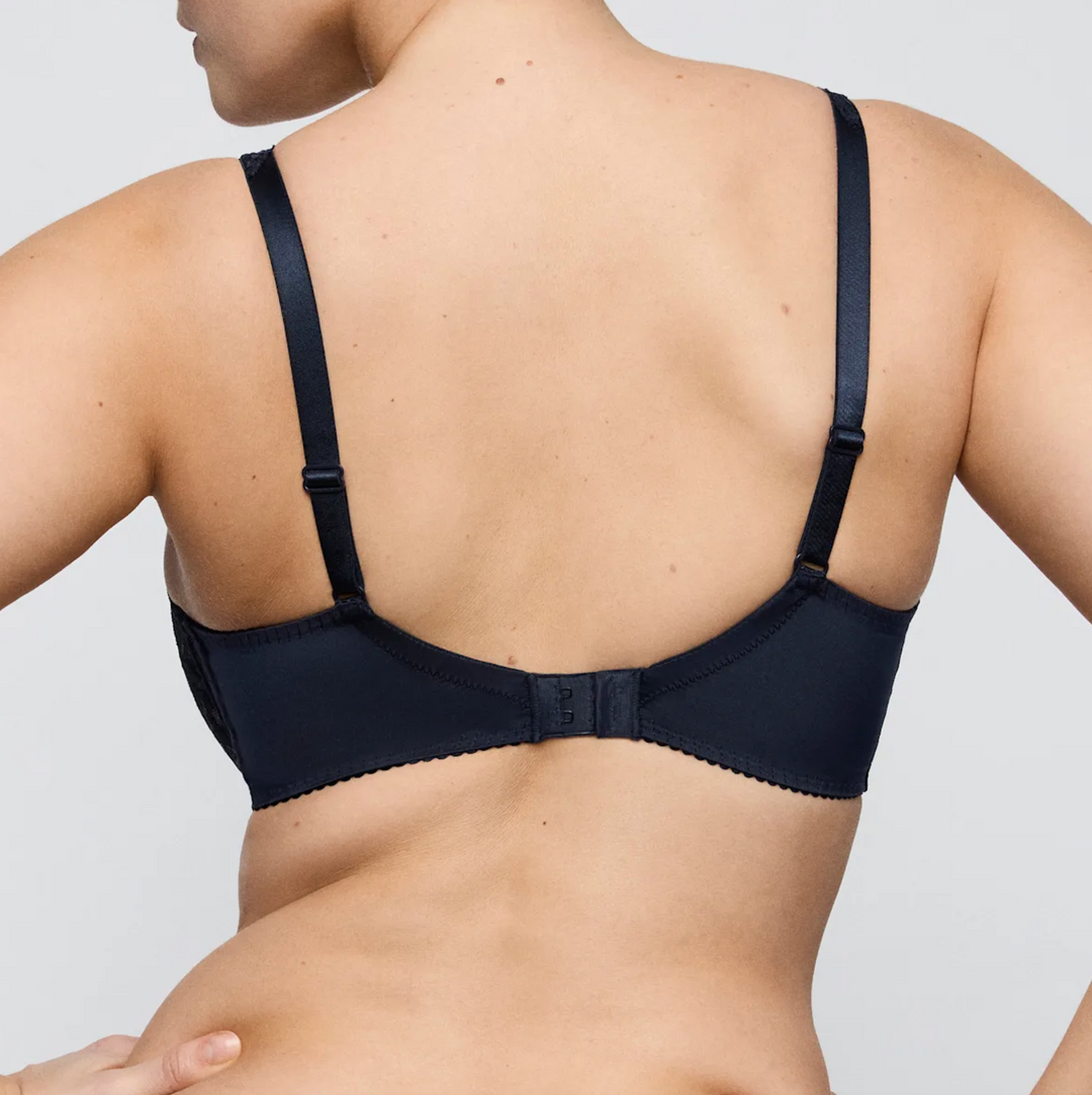 Prima Donna Madison Non Padded Full Cup Seamless Bra 0262127 in Blue Velvet-Bras-Prima Donna-Velvet Blue-32-D-Anna Bella Fine Lingerie, Reveal Your Most Gorgeous Self!