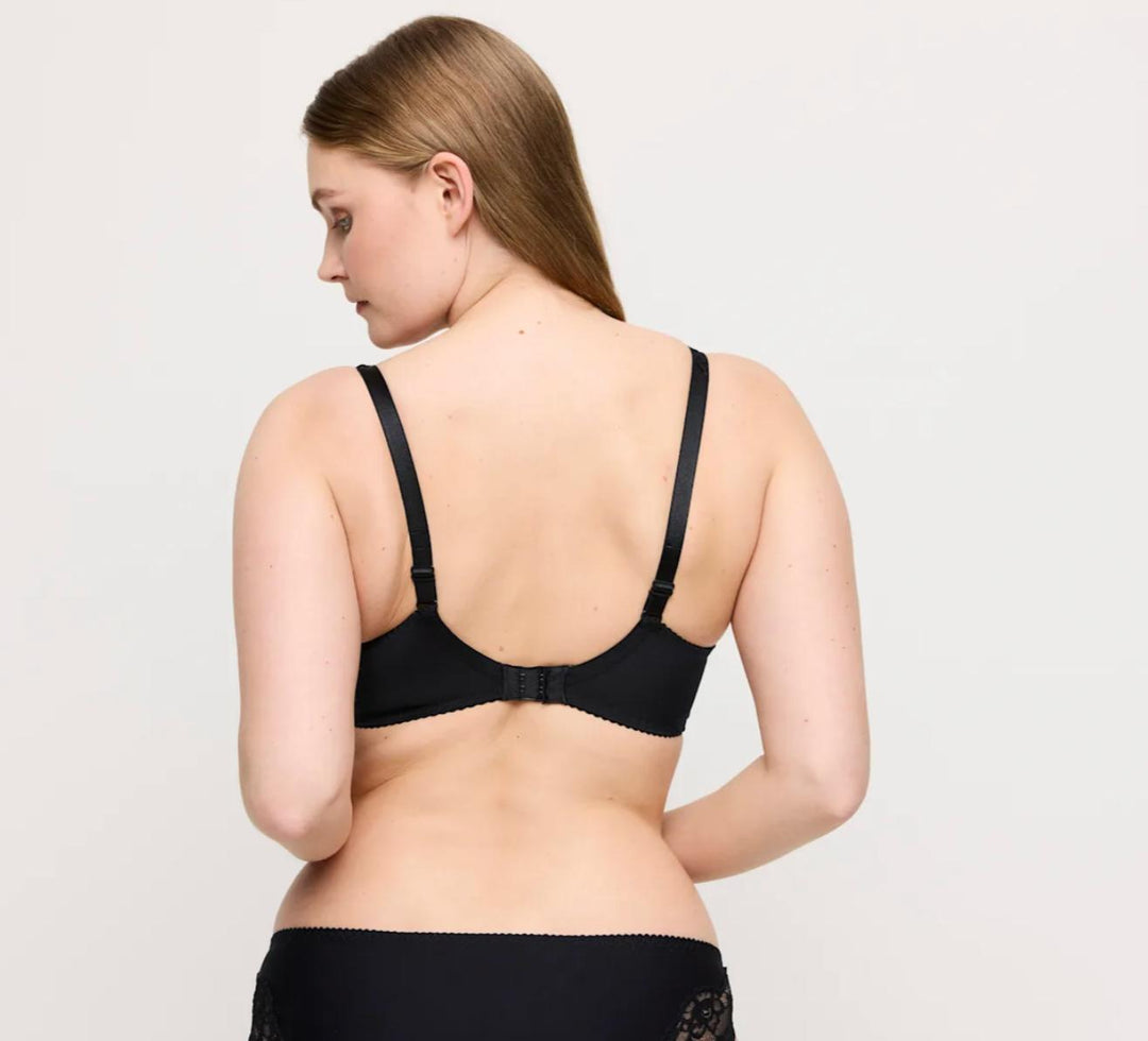 Prima Donna Madison Non-Padded Seamless Bra in Black 0262127-Bras-Prima Donna-Black-32-E-Anna Bella Fine Lingerie, Reveal Your Most Gorgeous Self!