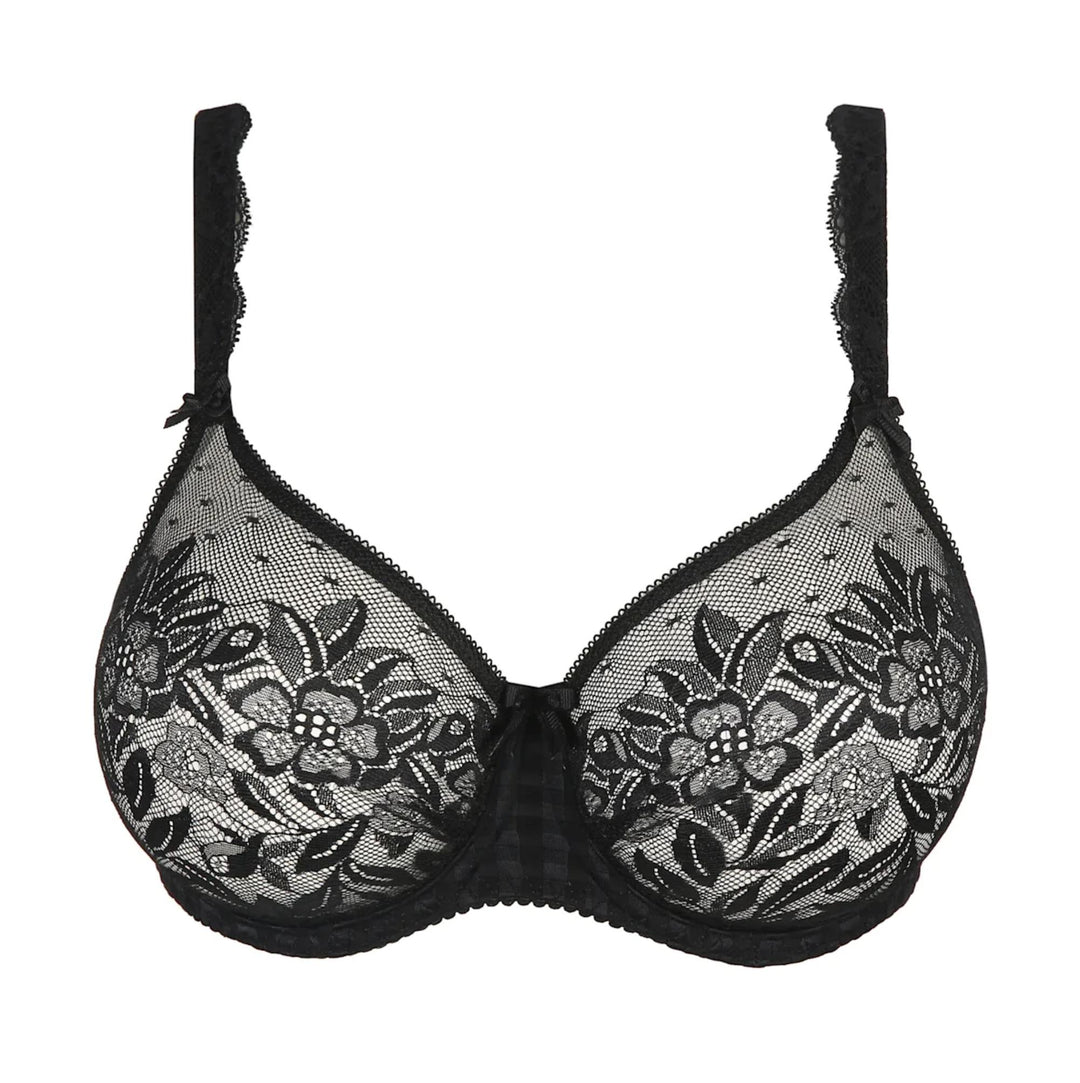 Prima Donna Madison Non-Padded Seamless Bra in Black 0262127-Bras-Prima Donna-Black-32-E-Anna Bella Fine Lingerie, Reveal Your Most Gorgeous Self!