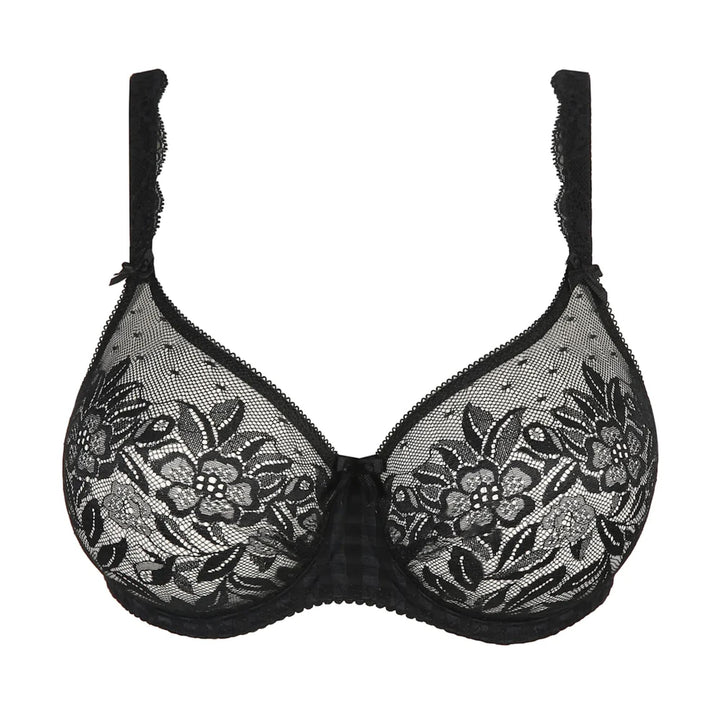Prima Donna Madison Non-Padded Seamless Bra in Black 0262127-Bras-Prima Donna-Black-32-E-Anna Bella Fine Lingerie, Reveal Your Most Gorgeous Self!