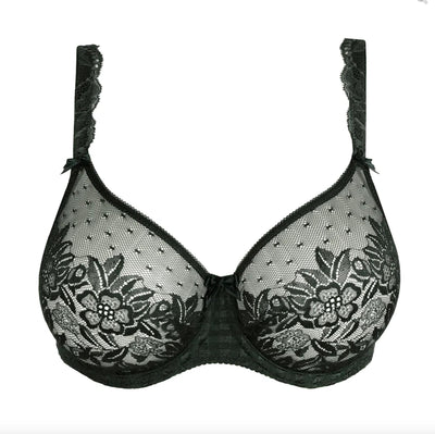 Prima Donna Madison Non-Padded Seamless Bra in Deep Forest 0262127-Bras-Prima Donna-Deep Green-30-F-Anna Bella Fine Lingerie, Reveal Your Most Gorgeous Self!