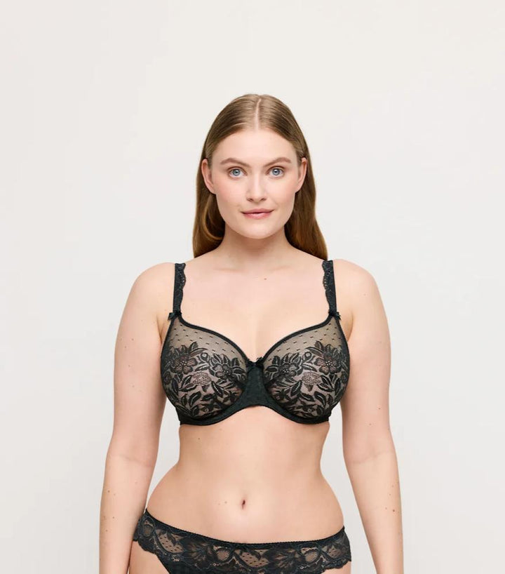 Prima Donna Madison Non-Padded Seamless Bra in Deep Forest 0262127-Bras-Prima Donna-Deep Green-30-F-Anna Bella Fine Lingerie, Reveal Your Most Gorgeous Self!