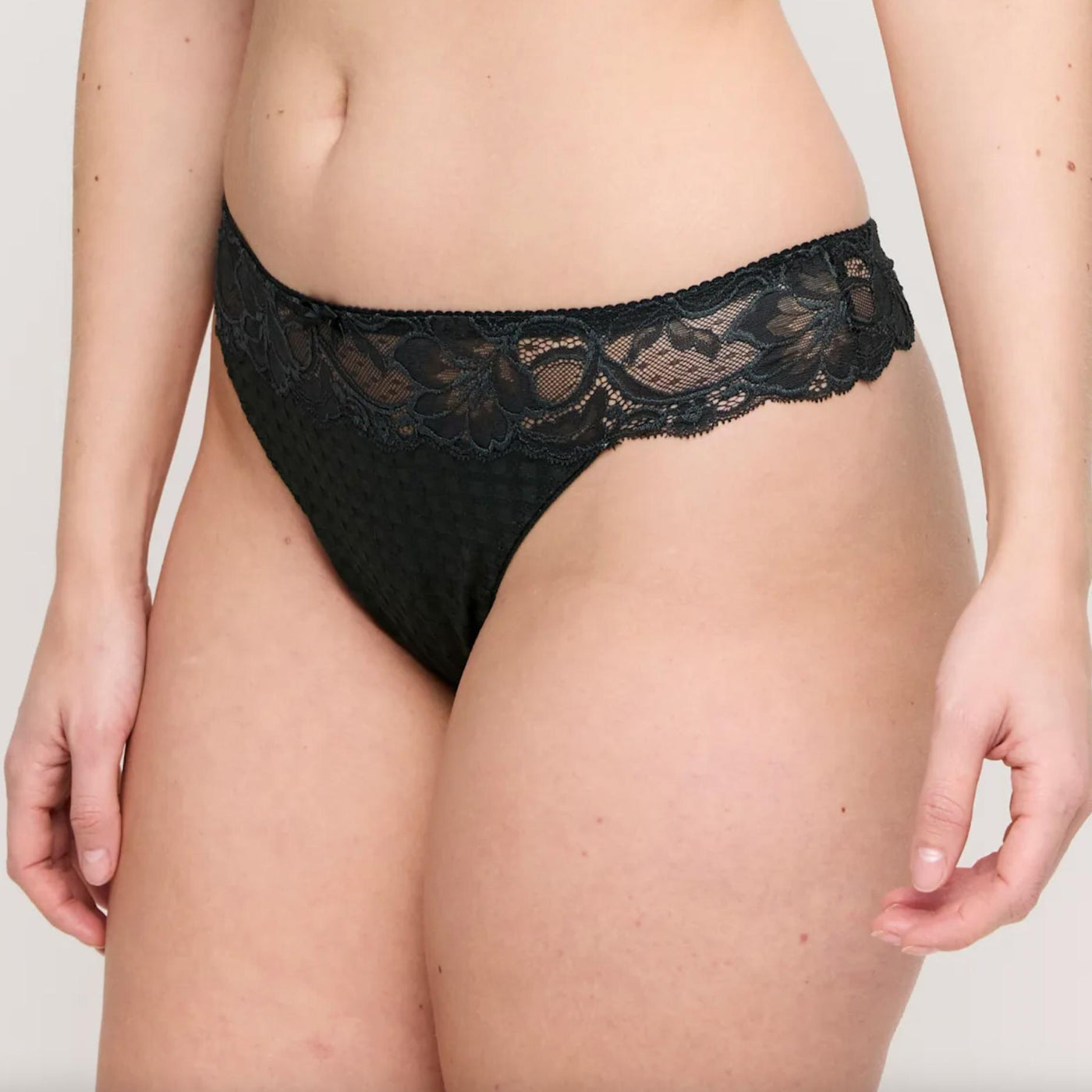 Prima Donna Madison Thong in Deep Forest 0662125-Panties-Prima Donna-Deep Forest-Small-Anna Bella Fine Lingerie, Reveal Your Most Gorgeous Self!
