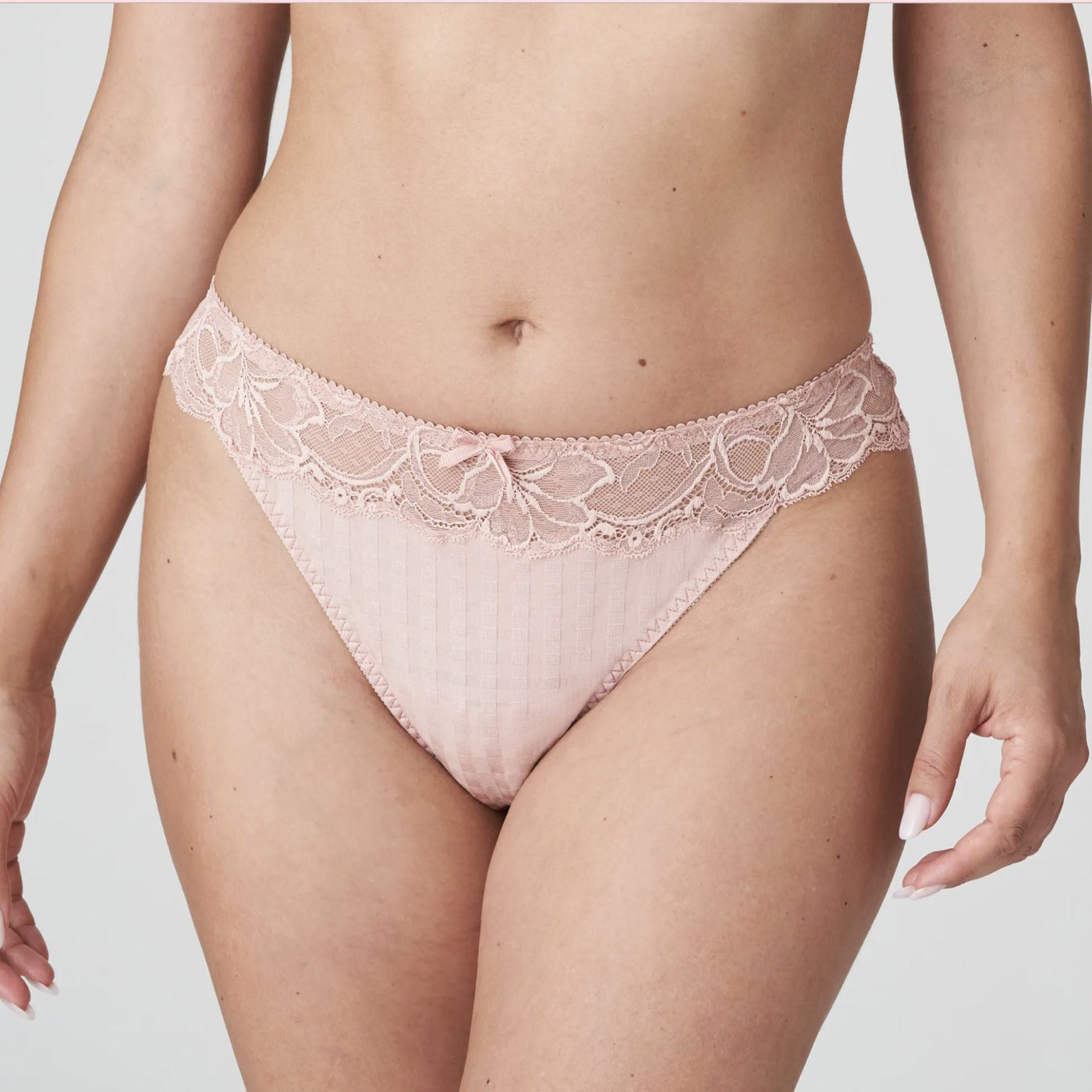 Prima Donna Madison Thong in Powder Rose 0662125-Anna Bella Fine Lingerie-Powder Rose-Medium-