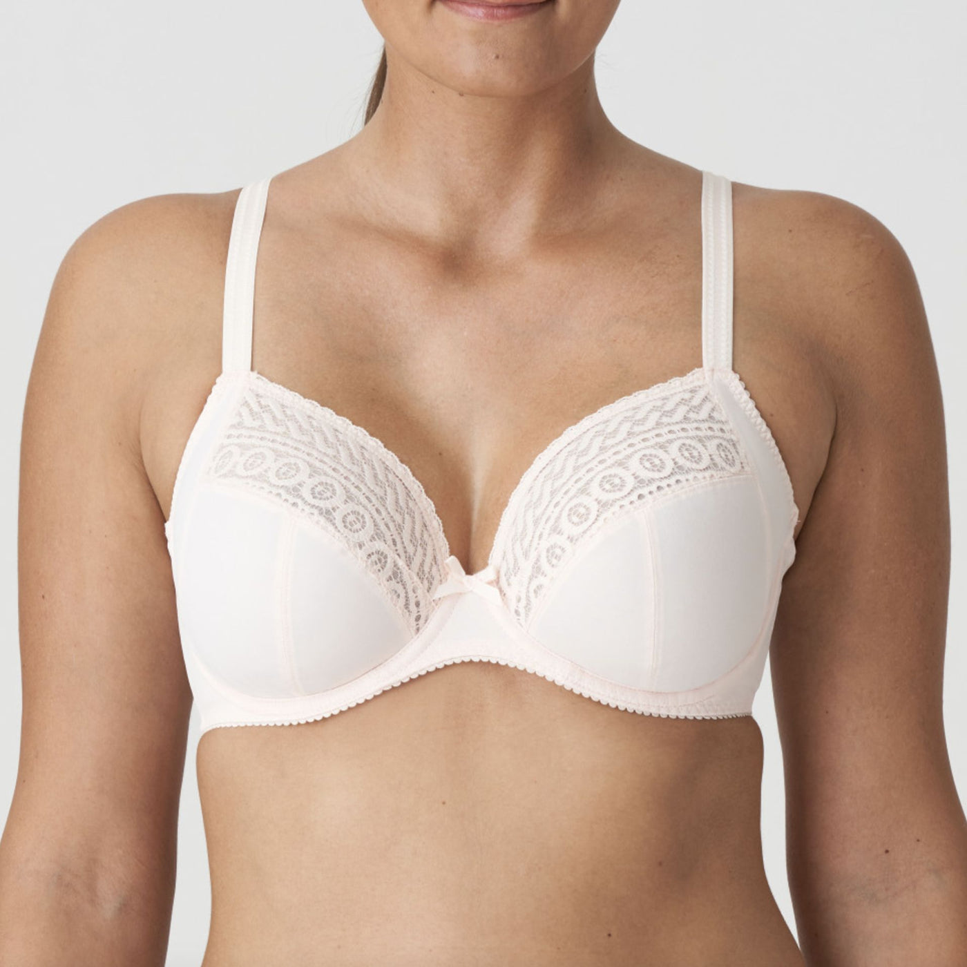 Prima Donna Montara Plunge Bra in Crystal Pink 0163384-Anna Bella Fine Lingerie-Crystal Pink-36-G