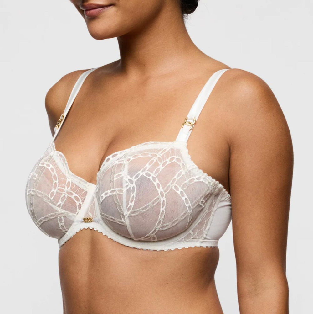 Prima Donna Naica Balcony Vertical Seam Bra 0163592 in Natural-Anna Bella Fine Lingerie-Natural-32-G