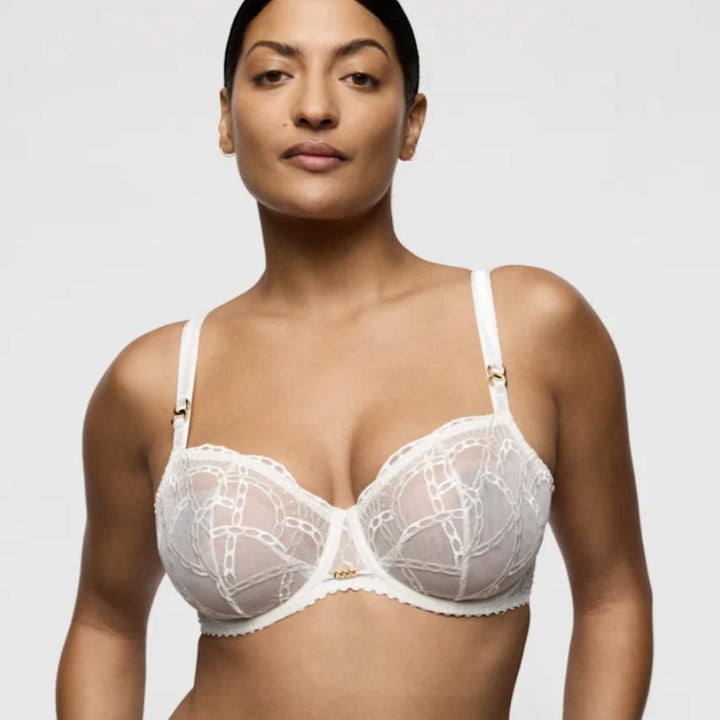 Prima Donna Naica Balcony Vertical Seam Bra 0163592 in Natural-Bras-Prima Donna-Natural-32-G-Anna Bella Fine Lingerie, Reveal Your Most Gorgeous Self!
