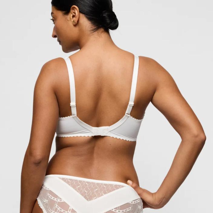 Prima Donna Naica Balcony Vertical Seam Bra 0163592 in Natural-Bras-Prima Donna-Natural-32-G-Anna Bella Fine Lingerie, Reveal Your Most Gorgeous Self!