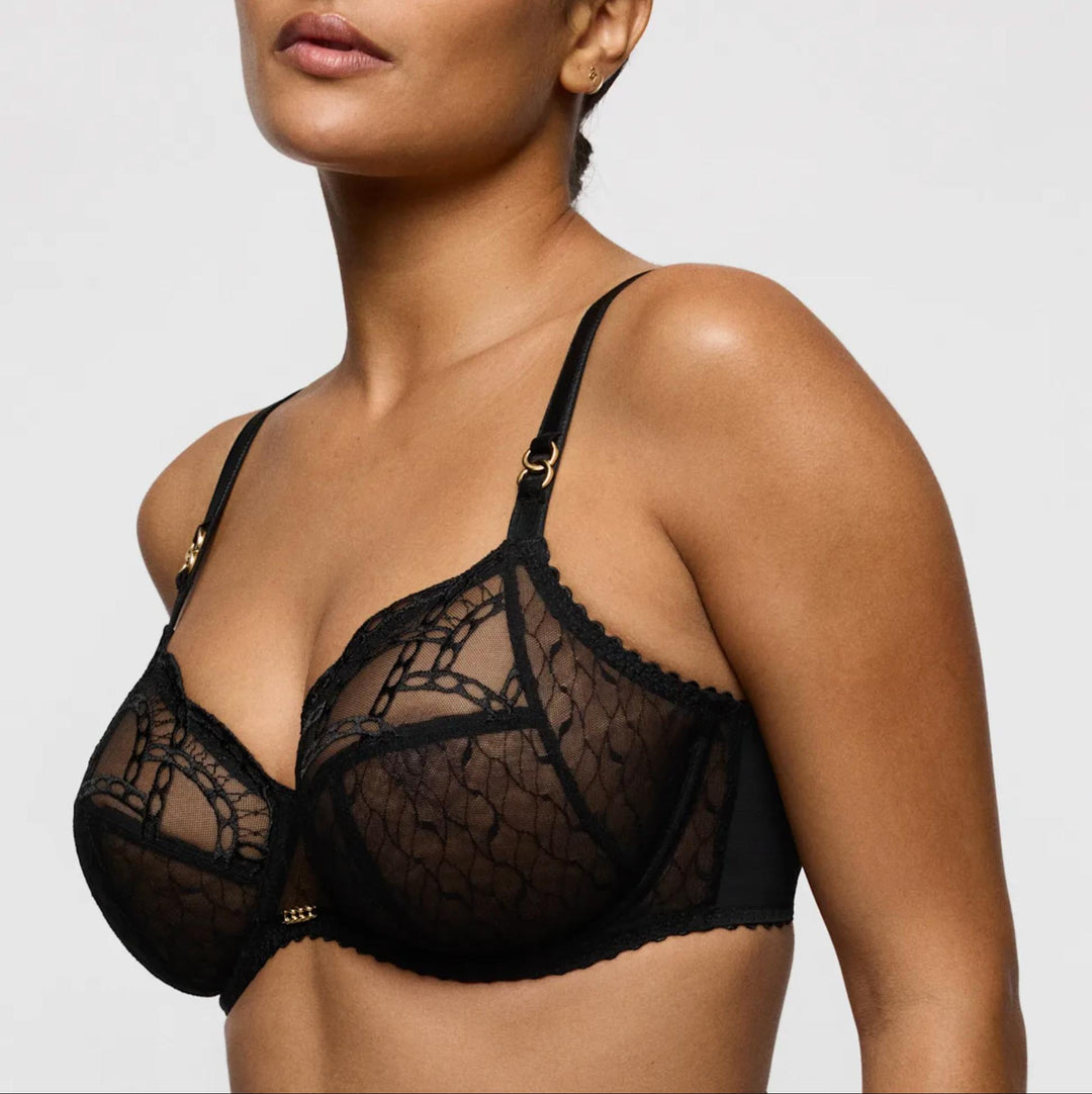 Prima Donna Naica Full Cup Bra 0163590-Bras-Prima Donna-Black-36-G-Anna Bella Fine Lingerie, Reveal Your Most Gorgeous Self!
