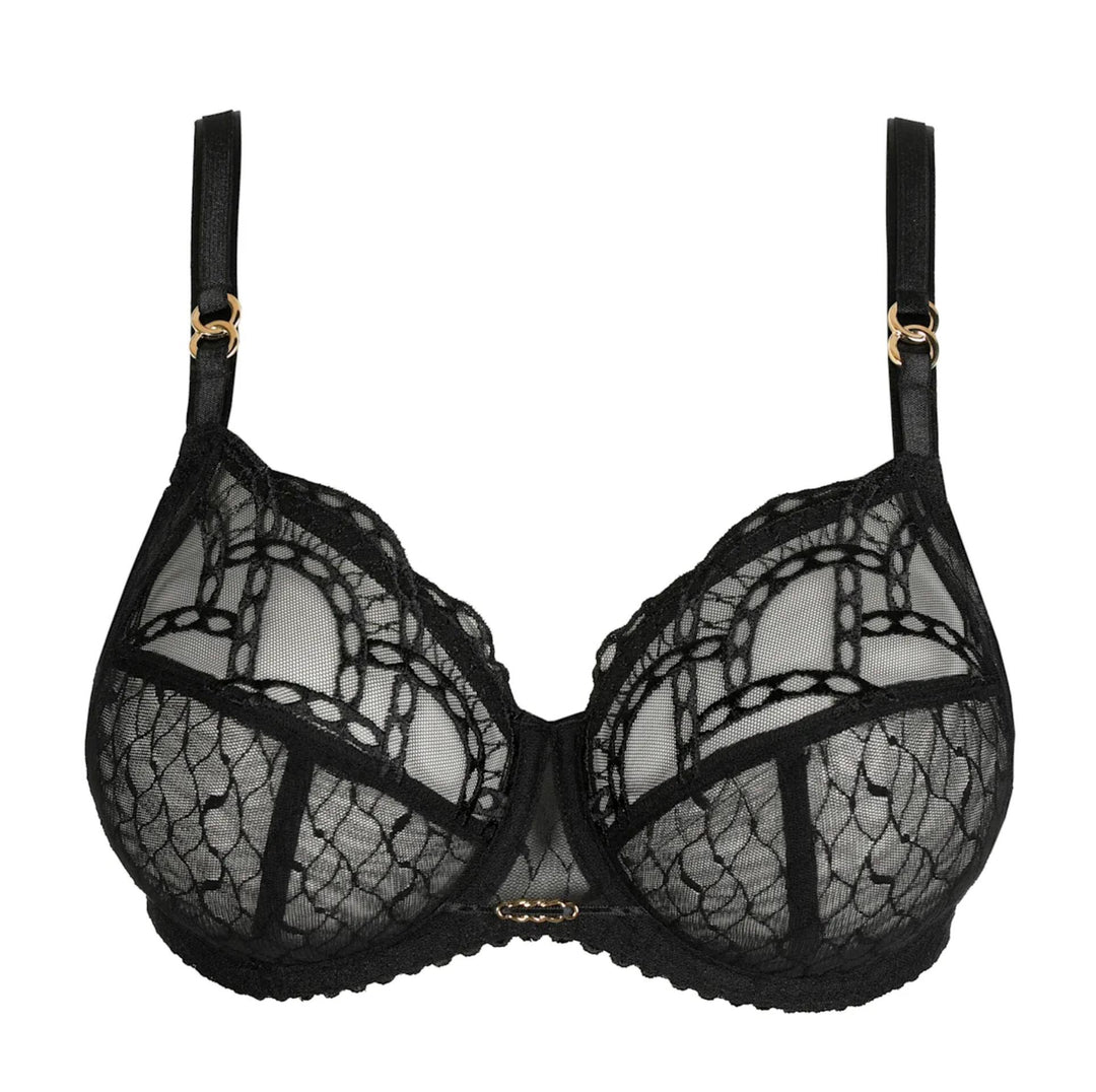 Prima Donna Naica Full Cup Bra 0163590-Bras-Prima Donna-Black-36-G-Anna Bella Fine Lingerie, Reveal Your Most Gorgeous Self!