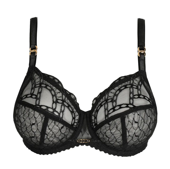 Prima Donna Naica Full Cup Bra 0163590-Bras-Prima Donna-Black-36-G-Anna Bella Fine Lingerie, Reveal Your Most Gorgeous Self!
