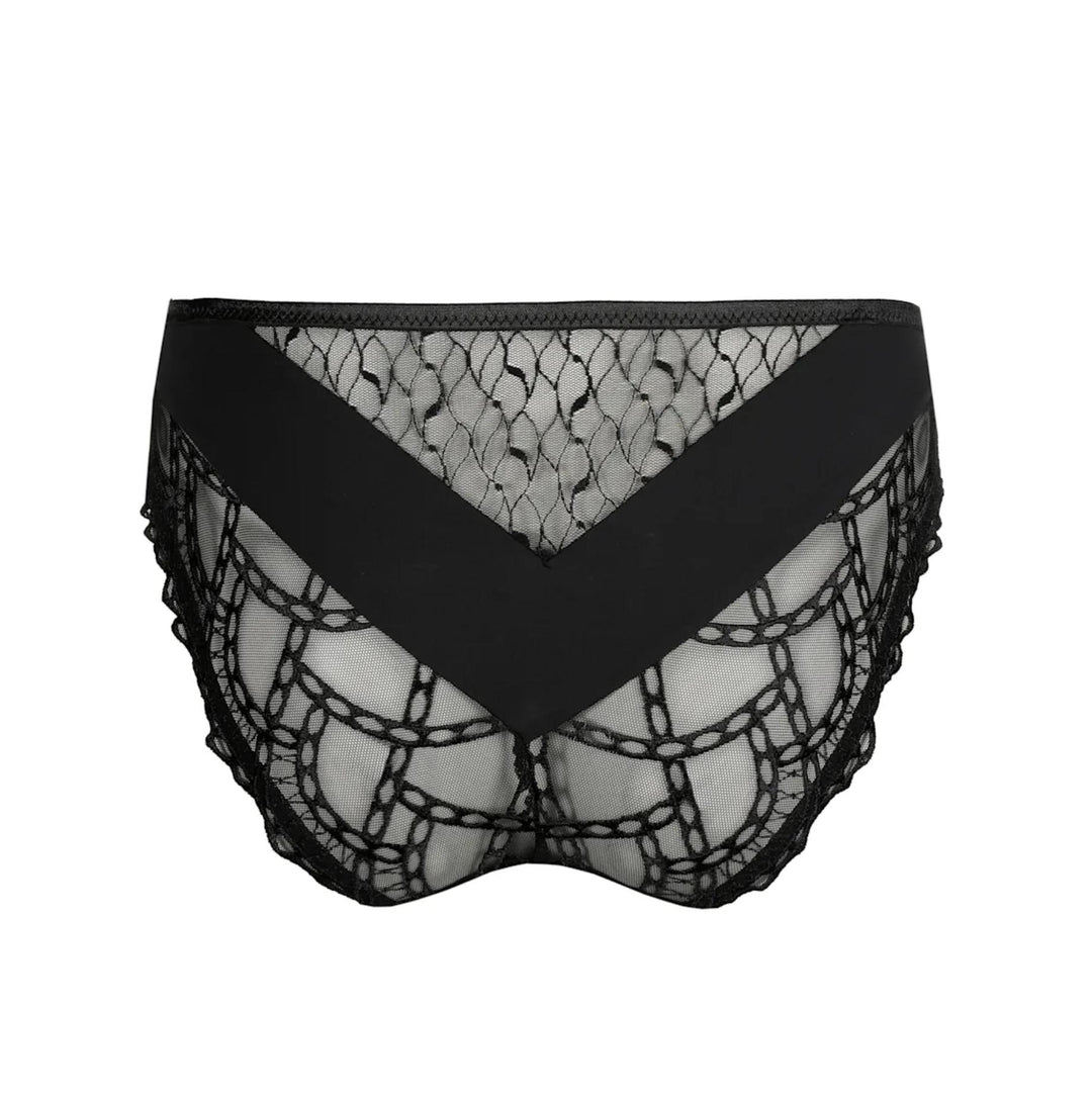 Prima Donna Naica Rio Briefs 0563590-Panties-Prima Donna-Black-Medium-Anna Bella Fine Lingerie, Reveal Your Most Gorgeous Self!