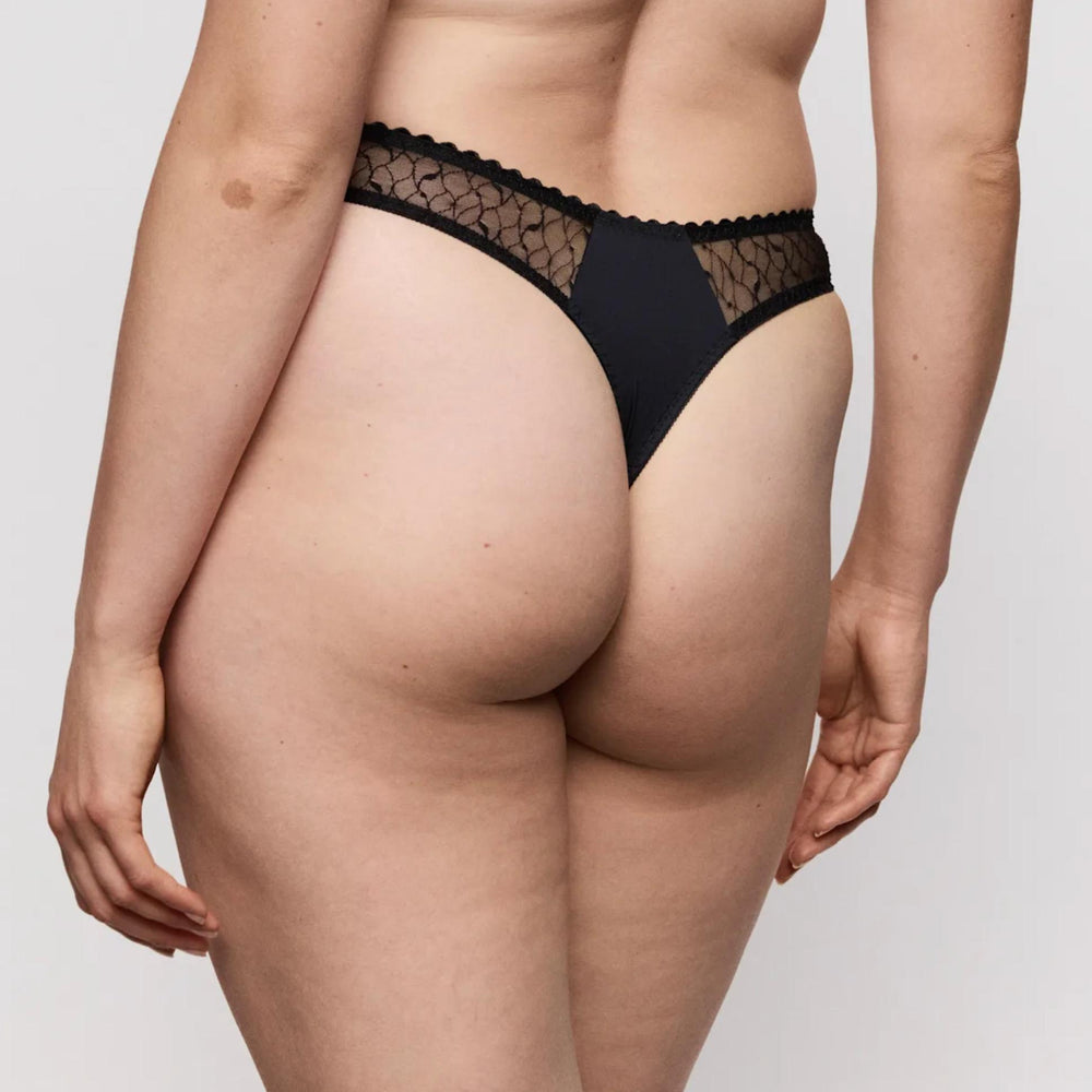 Prima Donna Naica Thong 0662125-Anna Bella Fine Lingerie-Black-Small-