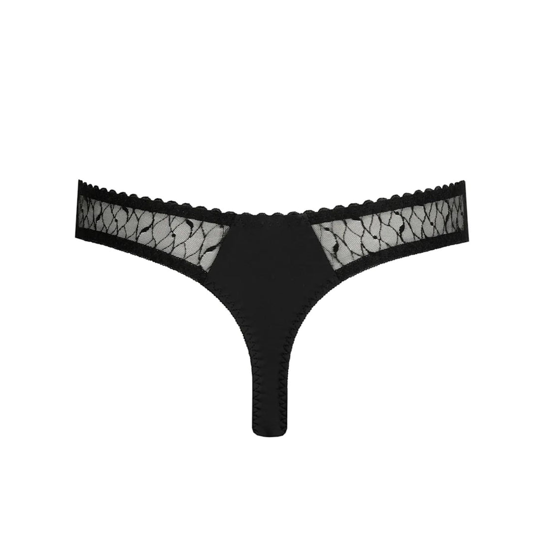 Prima Donna Naica Thong 0662125-Anna Bella Fine Lingerie-Black-Small-