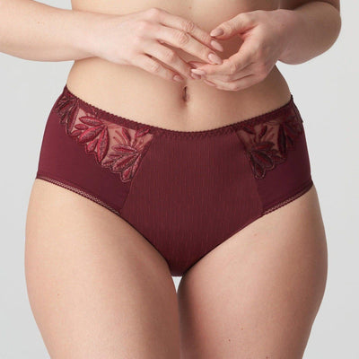 Prima Donna Orlando Full Briefs in Deep Cherry 0563151-Anna Bella Fine Lingerie-Deep Cherry-Medium-