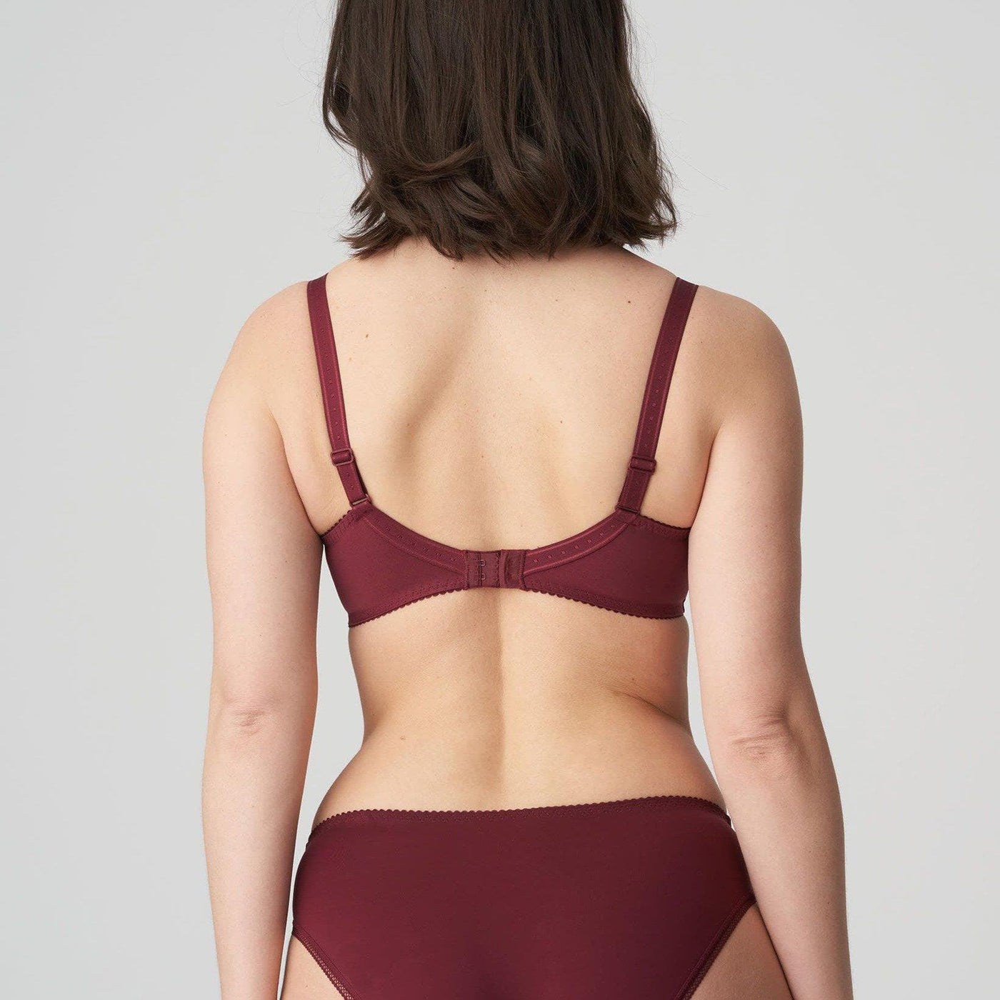 Prima Donna Orlando Full Cup Bra in Deep Cherry 0163150/51-Anna Bella Fine Lingerie-Deep Cherry-34-G