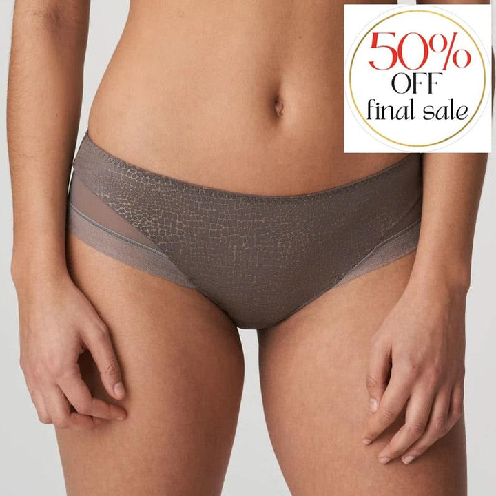 Prima Donna Piccadilly Hotpants 0541902-Panties-Prima Donna-Kitten Grey-XSmall-Anna Bella Fine Lingerie, Reveal Your Most Gorgeous Self!