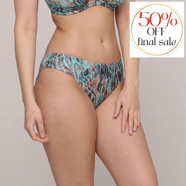 Prima Donna Riyad Bikini Briefs 4012850 in Turquoise Seas-Swimwear-Prima Donna-Turquoise Seas-Small-Anna Bella Fine Lingerie, Reveal Your Most Gorgeous Self!