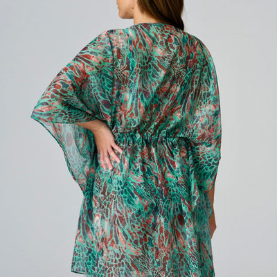 Prima Donna Riyad Kaftan 4012884 in Turquoise Seas-Anna Bella Fine Lingerie-Turquoise Seas-XSmall/Small-