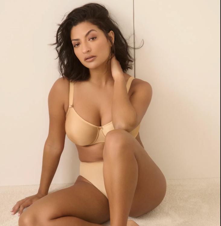 Prima Donna Satin Non Padded Full Cup Seamless Bra in Cognac 0161330-Bras-Prima Donna-Black-34-E-Anna Bella Fine Lingerie, Reveal Your Most Gorgeous Self!
