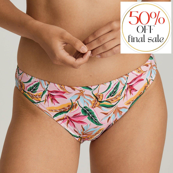 Prima Donna Sirocco Rio Bikini Briefs 4006950-Swimwear-Prima Donna-Paradise Pink-XSmall-Anna Bella Fine Lingerie, Reveal Your Most Gorgeous Self!