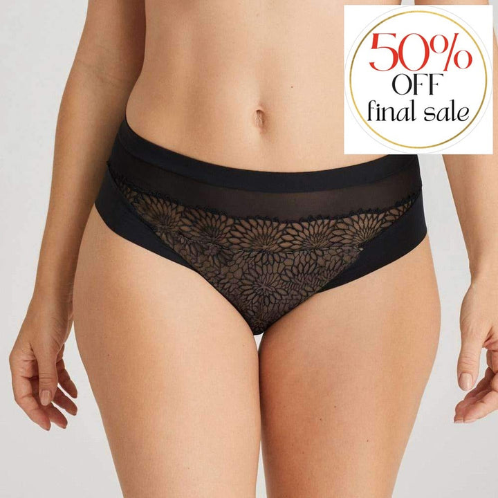 Prima Donna Sophora Full Brief 0563181-Panties-Prima Donna-Black-Medium-Anna Bella Fine Lingerie, Reveal Your Most Gorgeous Self!