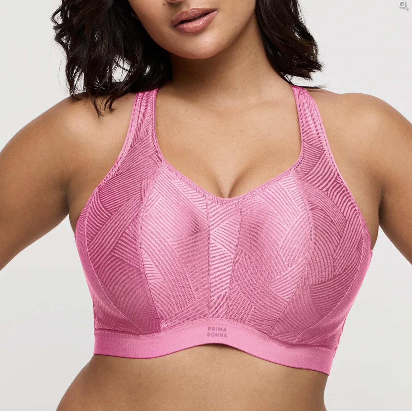 Prima Donna Sport The Game UW Non-Padded Sports Bra in Orchid Pink 6000510-Anna Bella Fine Lingerie-Orchid Pink-32-F