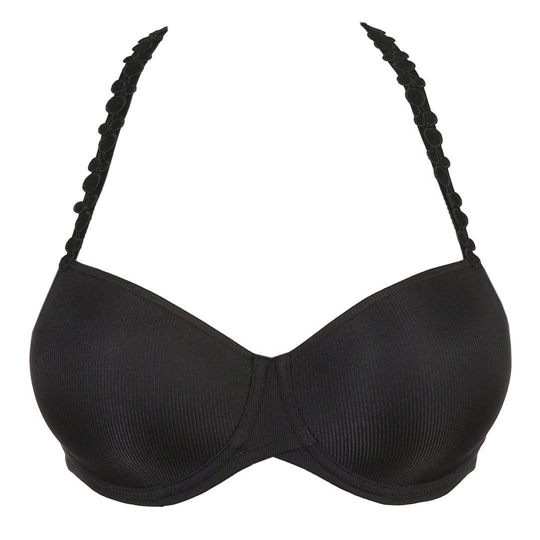 Prima Donna Star Padded Balcony Bra 0241862/3-Bras-Prima Donna-Black-32-F-Anna Bella Fine Lingerie, Reveal Your Most Gorgeous Self!