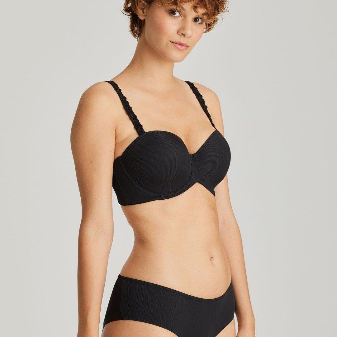 Prima Donna Star Strapless Bra in Black 0241868/69-Anna Bella Fine Lingerie-Black-30-E