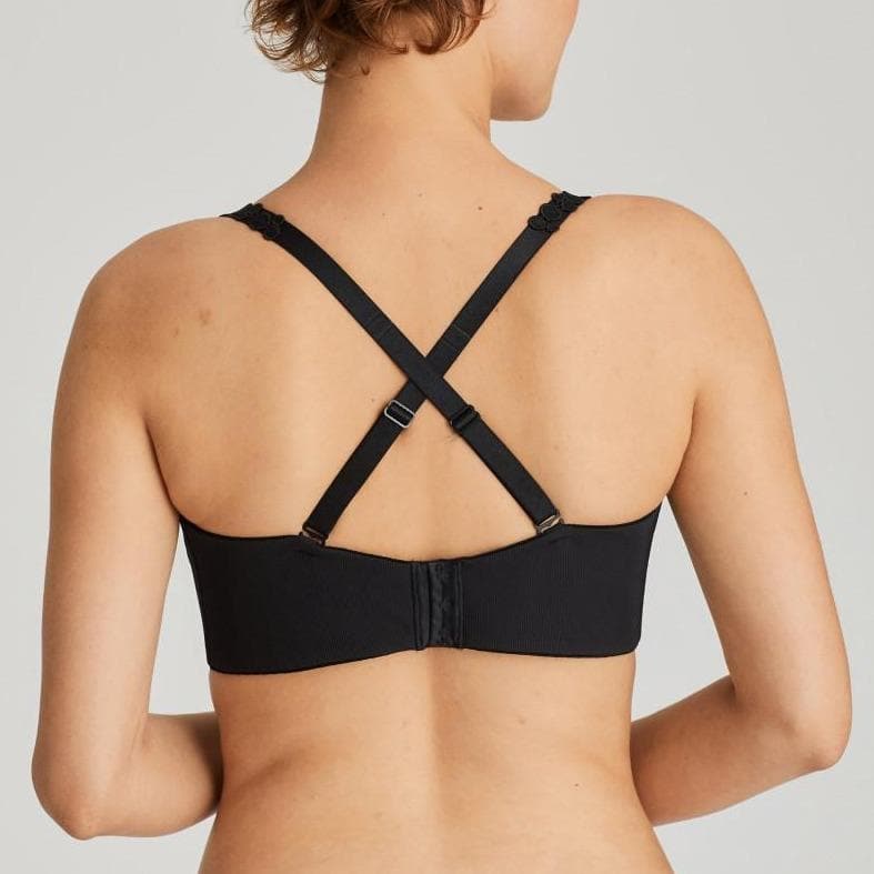 Prima Donna Star Strapless Bra in Black 0241868/69-Strapless Bras-Prima Donna-Black-30-E-Anna Bella Fine Lingerie, Reveal Your Most Gorgeous Self!