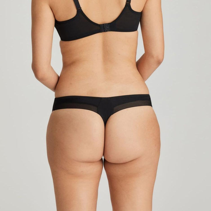 Prima Donna Star Thong 0641860-Panties-Prima Donna-Black-Small-Anna Bella Fine Lingerie, Reveal Your Most Gorgeous Self!